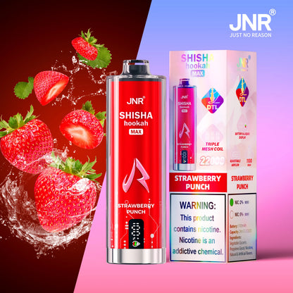 JNR Shisha Max 22000 22K Puffs Original Hookah Edition Disposable Vape Pen