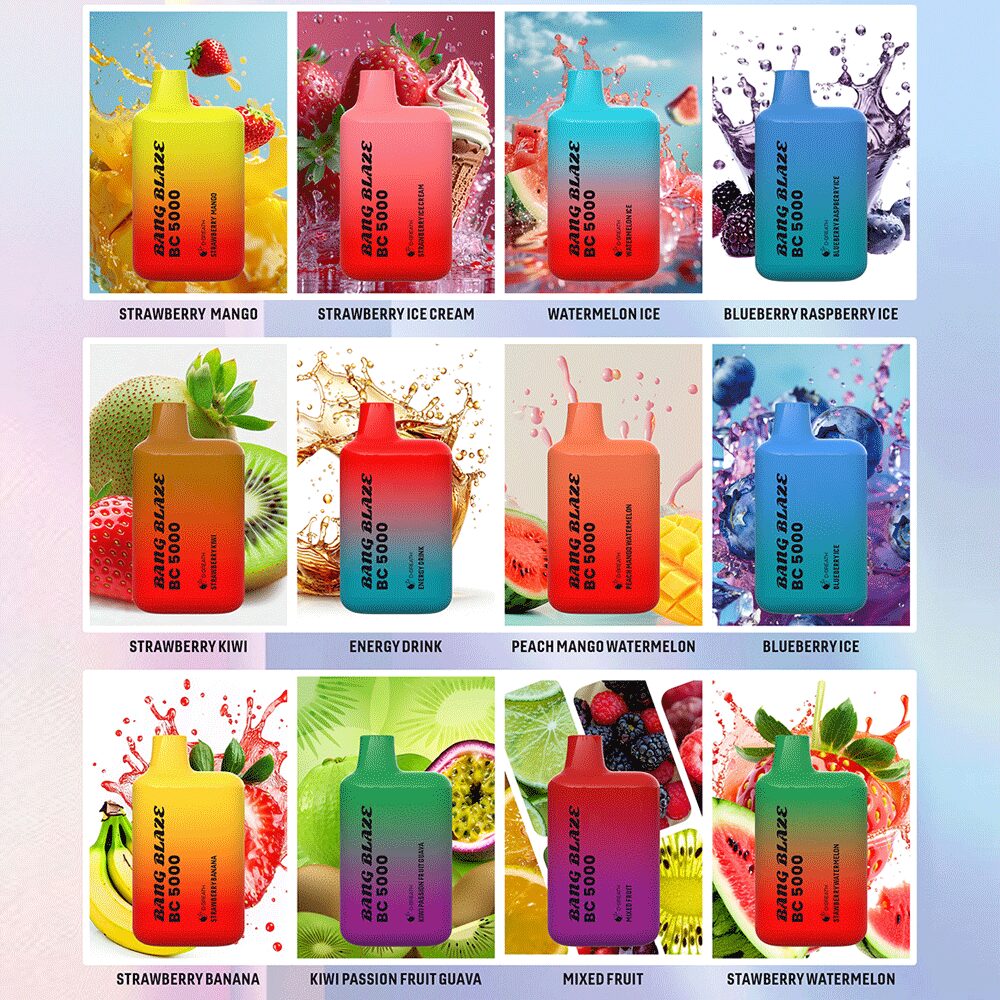 Bang Blaze BC5000 5K Puffs 2% 3% 5% Disposable Vape