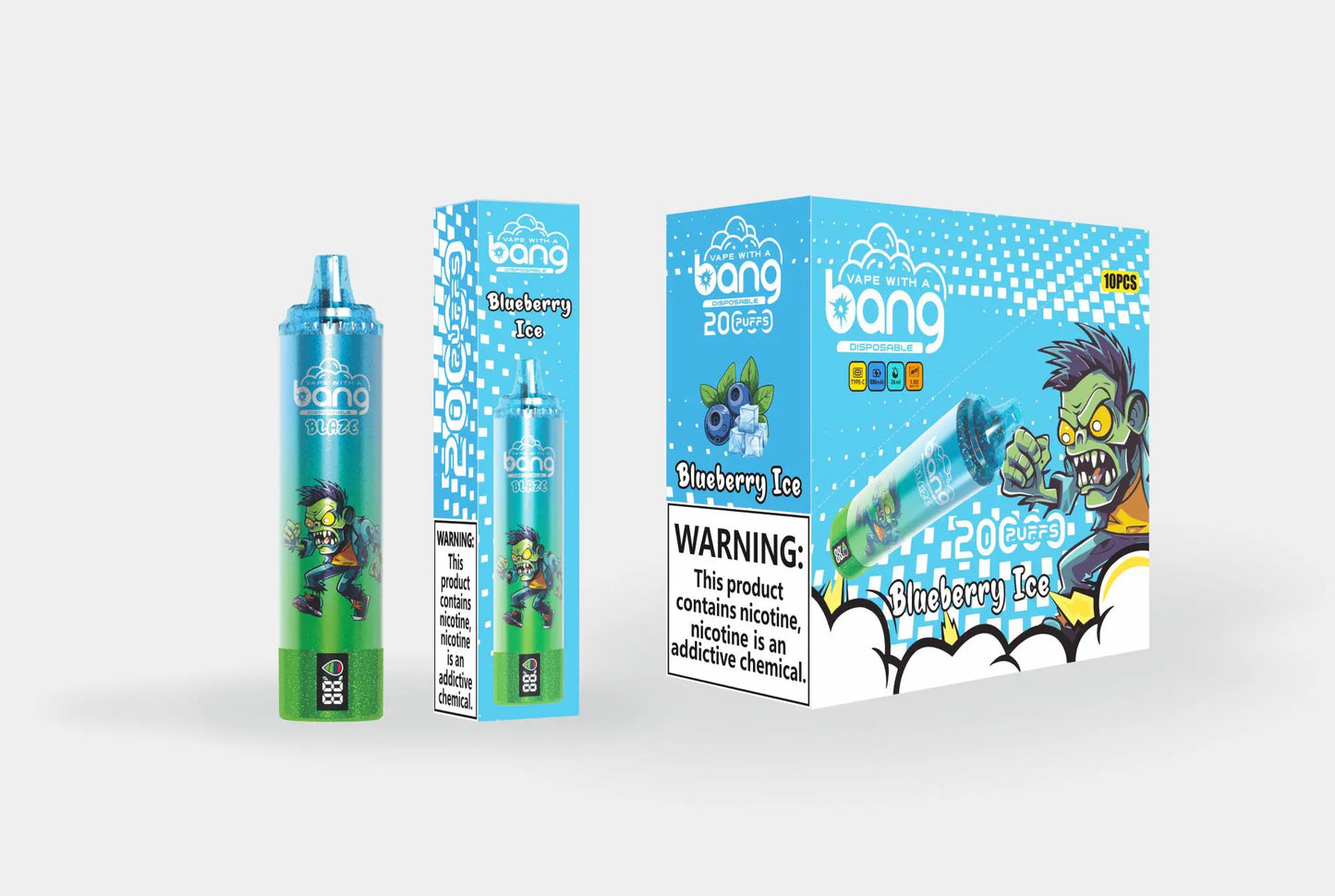Bang Tornado 20000 20K Puffs Original LED Display Edition Disposable Vape Pen
