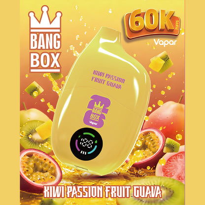 Bang Box 60000 60K Puffs Original Rechargeable LED Display Disposable Vape