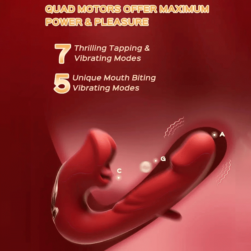 💥Latest 2026 Leg Relaxer💞 Super smooth remote experience via APP + 7 vibration modes and 5 swing modes - Reach orgasm at your fingertips