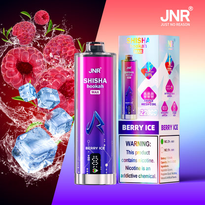 JNR Shisha Max 22000 22K Puffs Original Hookah Edition Disposable Vape Pen
