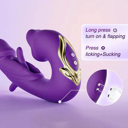 💥Latest 2026 Leg Relaxer💞 Super smooth remote experience via APP + 7 vibration modes and 5 swing modes - Reach orgasm at your fingertips