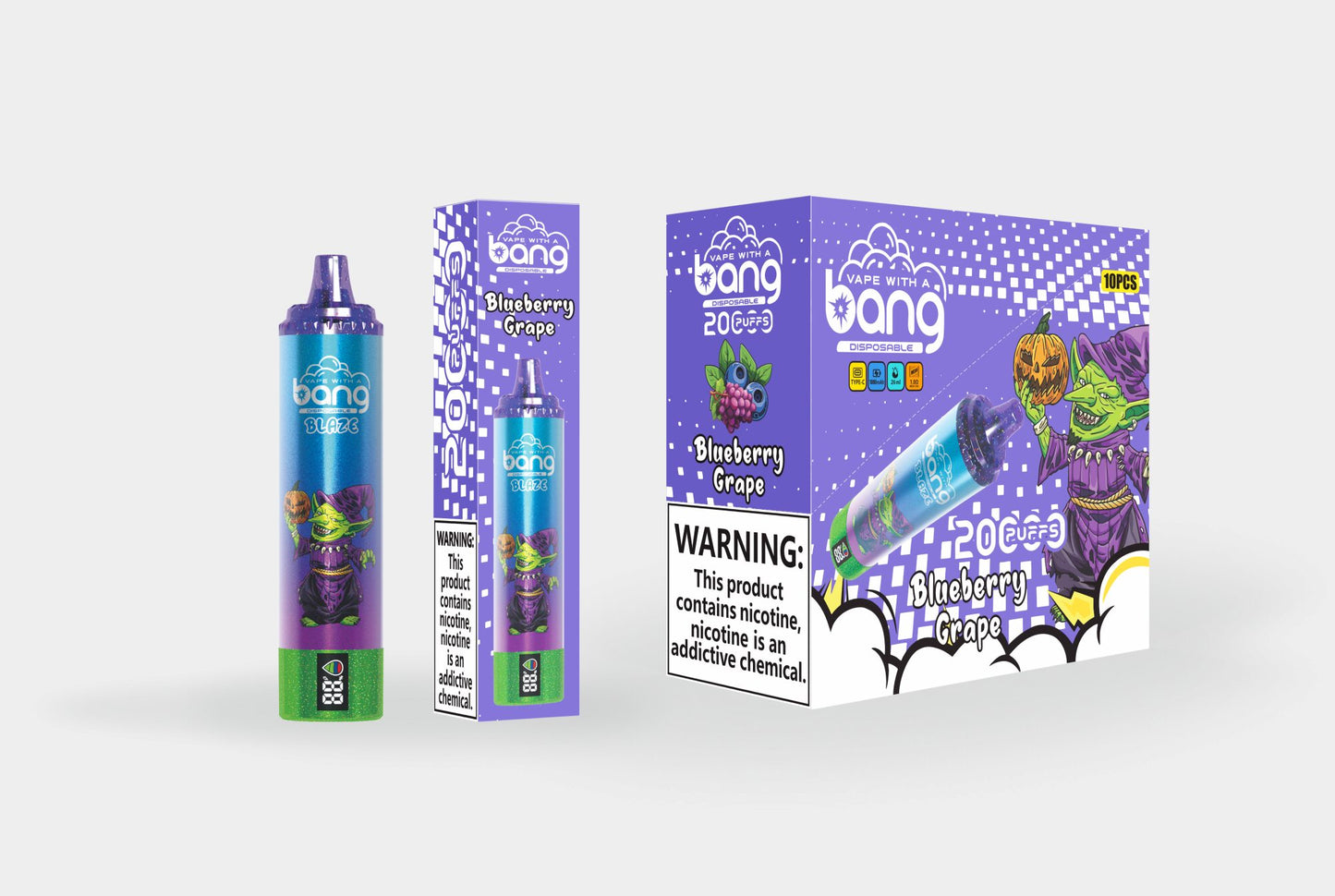 Bang Tornado 20000 20K Puffs Original LED Display Edition Disposable Vape Pen